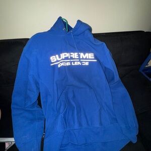 Supreme Excellence Blue Hoodie